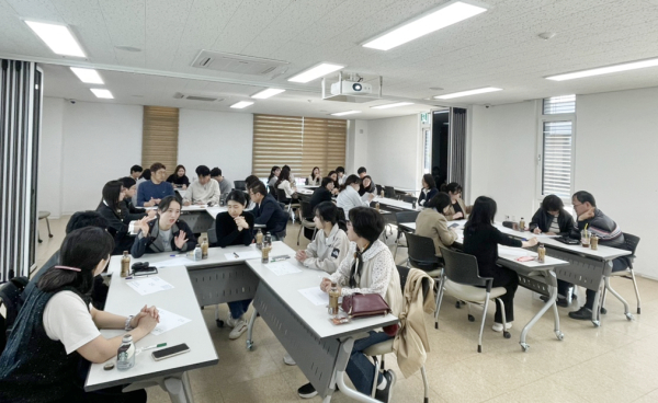 2025 학교 밖 교사 전문적 학습공동체 대표교사 협의회 개최 모습