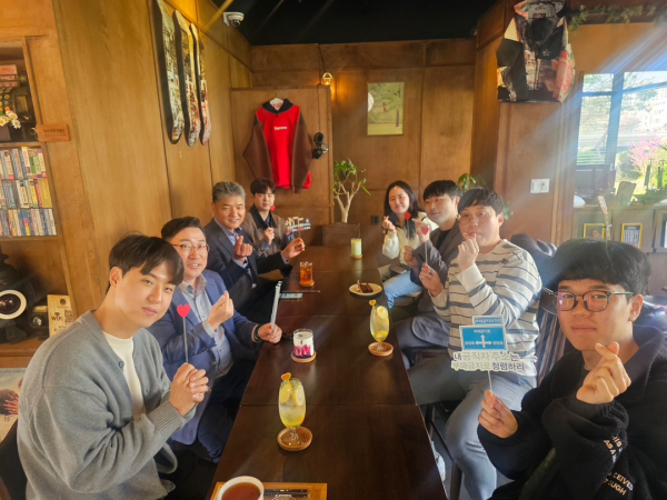 세대·직종 간 소통활성화를 위한 청렴 간담회 개최 모습