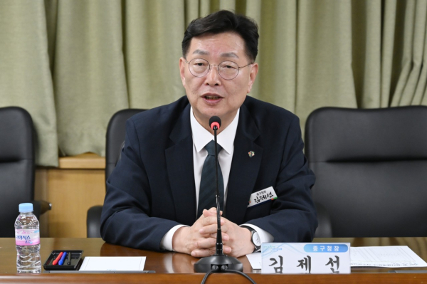 공공임대형 지식산업센터 및 공영주차장 건립 착수보고회 개최 모습