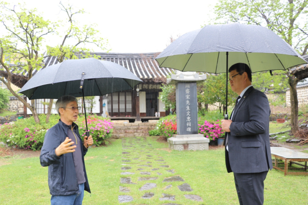 광복80주년 계기 문충사(현충시설) 특별점검 진행