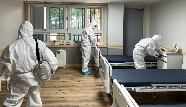 사회서비스 제공기관 안전점검 모습