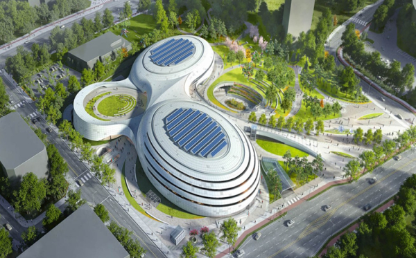 정부세종청사 체육관 조감도