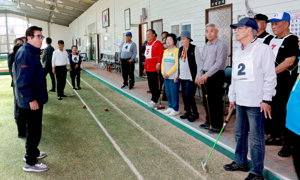 선수단 격려 사진