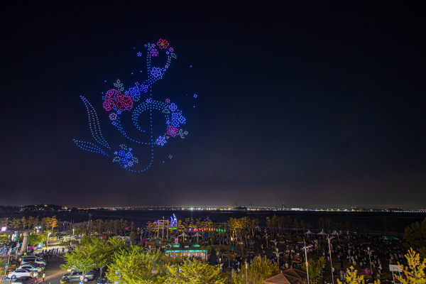 삽교호 드론 라이트 쇼