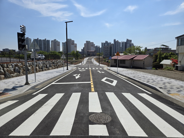 진성중기~신협 도시계획도로 교통