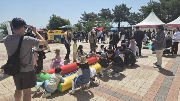 지난 5월 3일부터 5일까지 3일간 서산버드랜드에서 개최된 어린이날 특별프로그램 모습