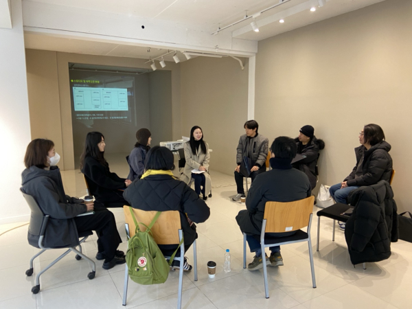 대전테미예술창작센터 12기 입주예술가 오리엔테이션 모습