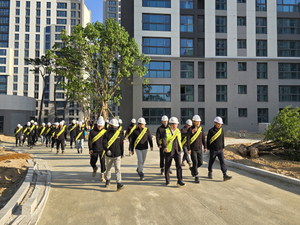 건축본부 안전점검 실시 현장