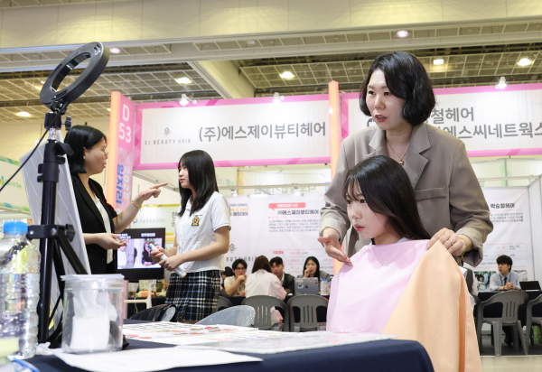 ‘2025 DJ(Dream&Job) 일자리 NEW 365 매칭데이’채용박람회 개최 모습