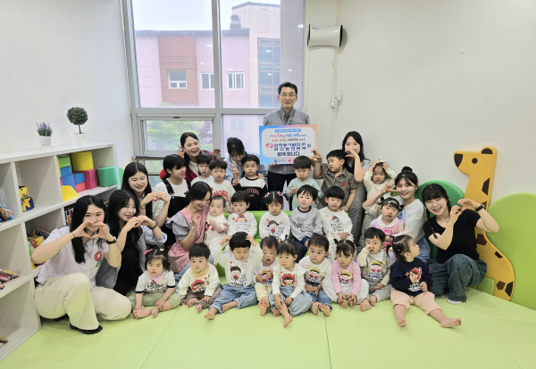 당진발전본부, ‘인구문제 인식개선 릴레이 캠페인’ 동참 모습