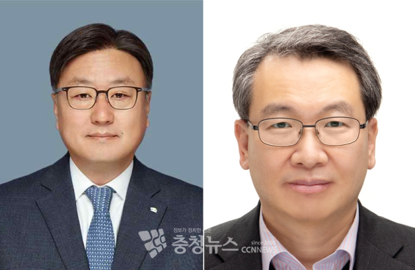 (왼쪽부터) 사공명 철도연 신임 원장, 권이균 지질연 신임 원장