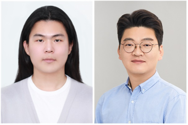 (좌) 김수혁 대학원생, (우)순천향대학교 의공학과 박은경 지도교수
