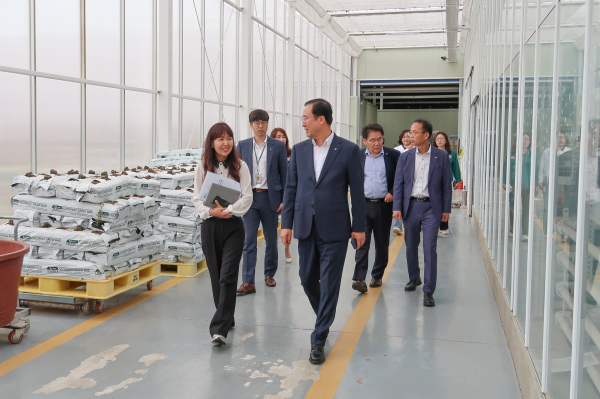 aT 전종화 상임감사, 전남 고흥 스마트팜 혁신밸리 현장 점검