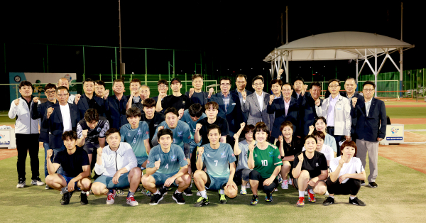 제77회 충청남도민체육대회 종목별 강화훈련장 격려 사진