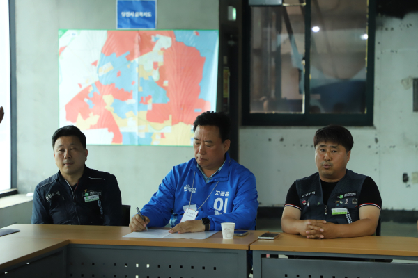 당진지역 유권자의 이재명 후보 지지 선언이 잇따르고 있다.