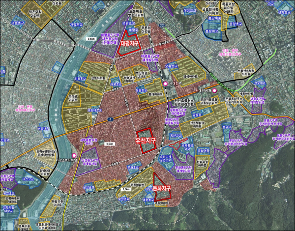 소규모주택정비 관리지역 위치도