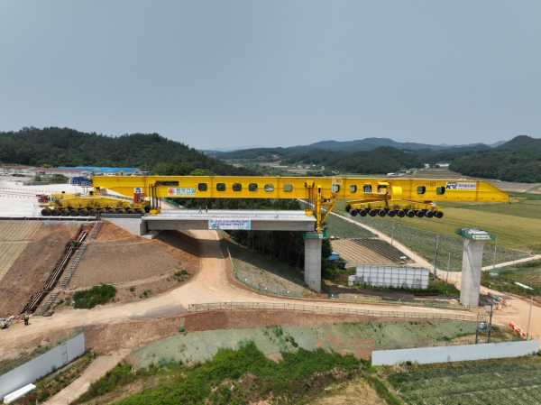 호남고속 2단계 함평고가 거치