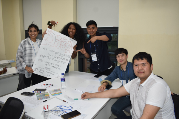 글로벌 인재 취업역량 강화 교육프래그램 진행 모습