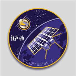 CLOVESat-1의 우주 임무 패치
