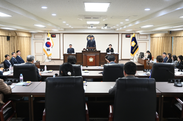 대전 중구의회, 9일부터 제267회 정례회 개회