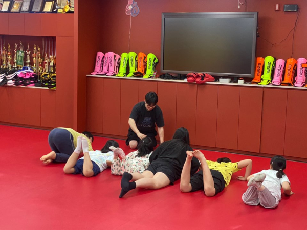 ​세종학생건강센터에서 비만 예방프로그램 튼튼교실이 진행되고 있다.​