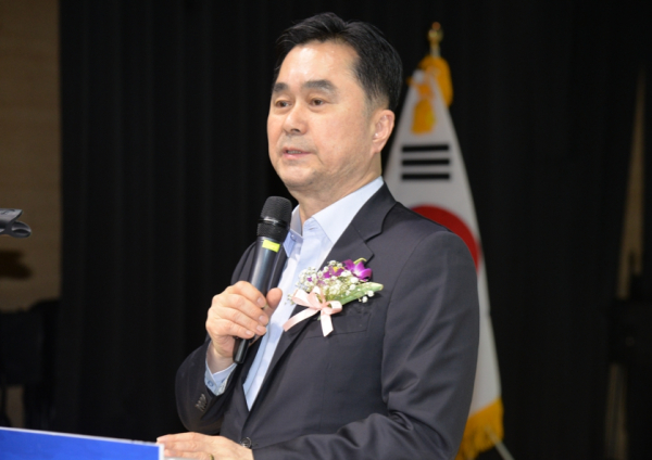 축사하는 김종민 세종시 갑 국회의원&nbsp;