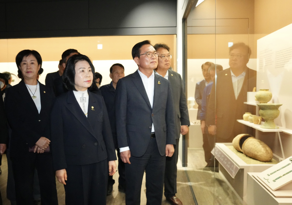 천안박물관 재개관식 개최 모습