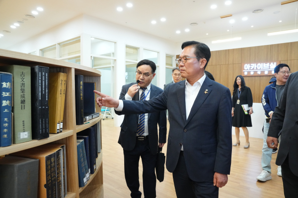 천안박물관 재개관식 개최 모습