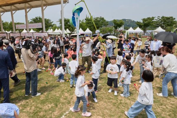 제3회 아산시 도시농업축제 개최 모습