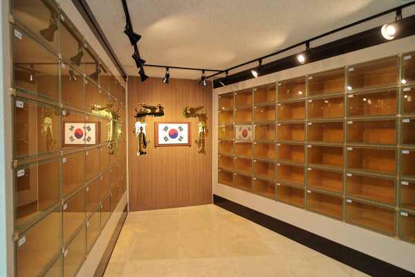 국가유공자 봉안당 내부 모습