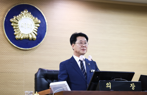 청양군의회, 제312회 제1차 정례회 개회식 모습