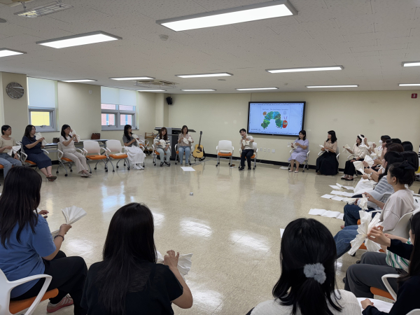 2025 놀이 중심 운영 실행력 강화 연수 진행 모습