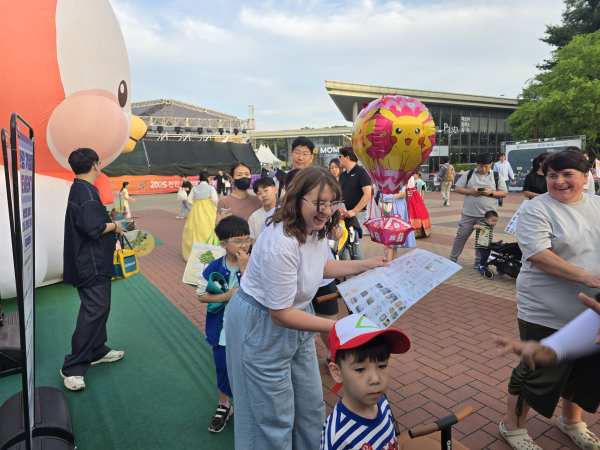 지난 4일부터 8일까지 5일간 독립기념관에서 열린 ‘2025 천안 K-컬처박람회’에서 관광홍보부스를 운영했다.