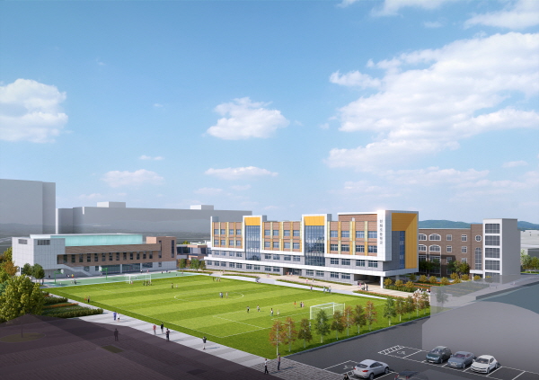 (조감도) 대전선화초교실증축 및 기타공사