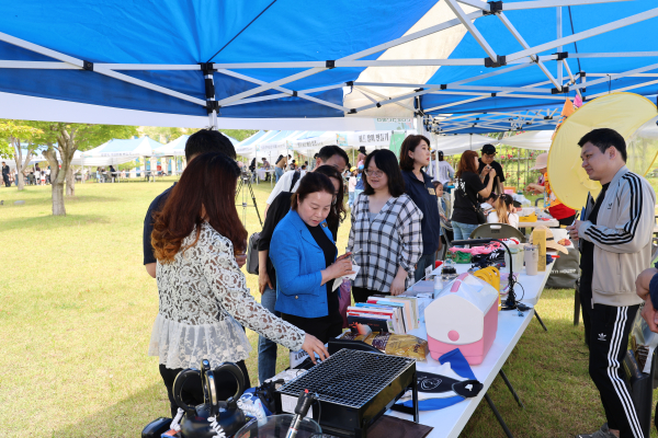 탄소중립 실천 운동 나눔 행사 운영 모습