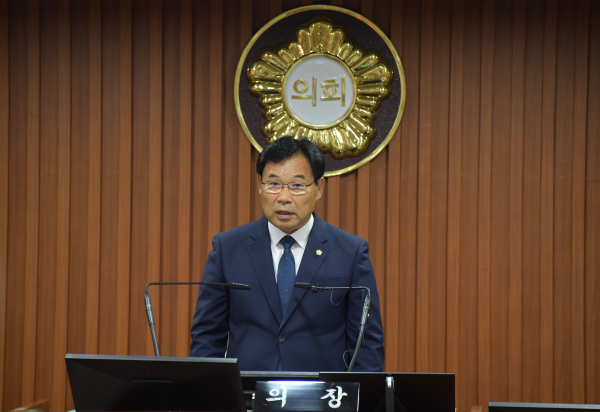 조용훈 논산시의회 의장