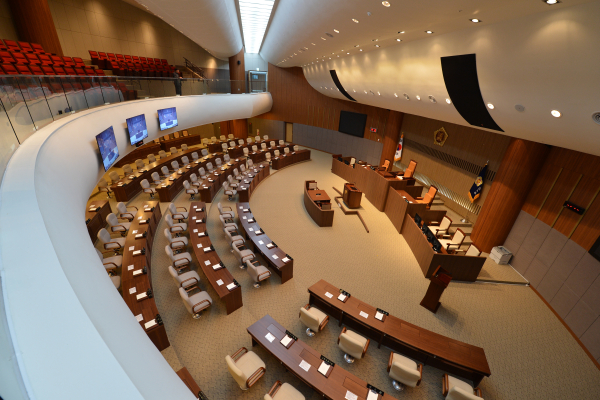 충남도의회 본회의장