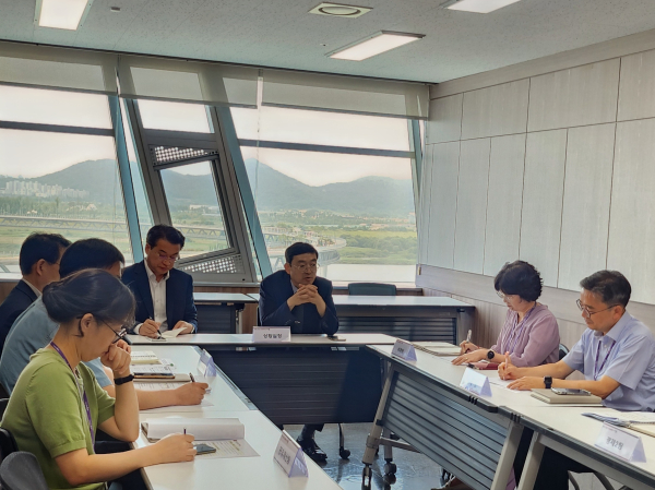 ‘세종시 비상지역경제 상황실’ 운영 모습