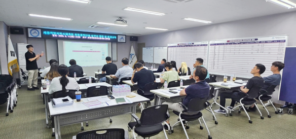 행정 및 회계교육, 감사 및 승강제 운영 교육 진행