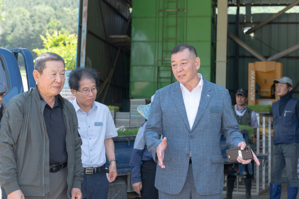 민선8기 공약 관련 자료 사진 (신달리 주차장 조성 관련)