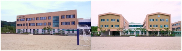 산울초.중 전경