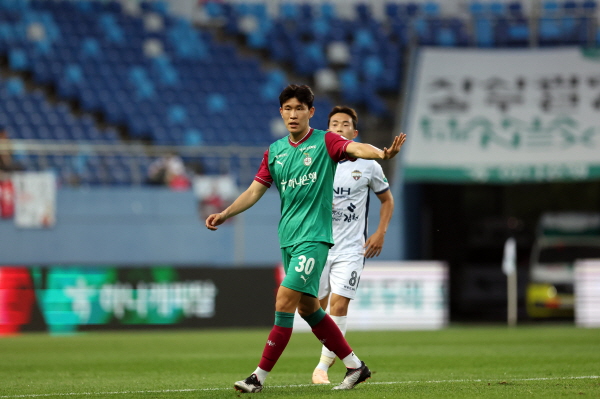 김봉수 선수 경기 모습