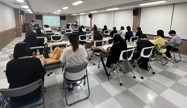 2025학년도 특수교사를 위한 보조공학기기 활용 역량 강화 연수 진행 모습