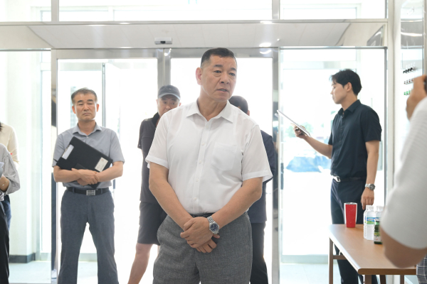 최원철 시장, 주요 사업 현장방문 점검 모습