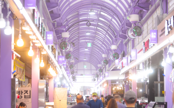 용운시장 아케이드 리모델링 준공식