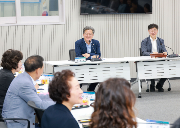 26일, 구청 대회의실서 2025년 2분기 지사협 정기 회의 개최 모습