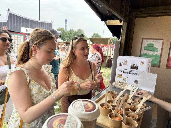 영국 런던 K-푸드 페어 B2C 행사장 전경