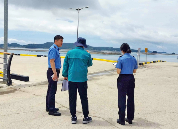 연안사고 우려지역 합동점검 (고남면 가경주항)