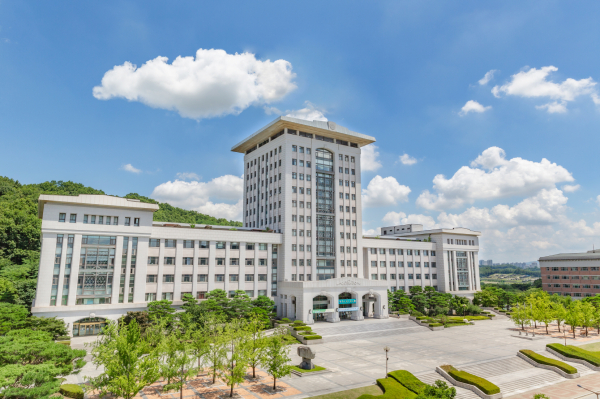 선문대학교 아산캠퍼스 본관 전경