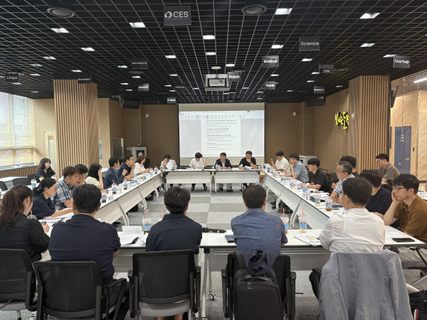 대전혁신센터-대전 지역 대학 간담회 개최 모습